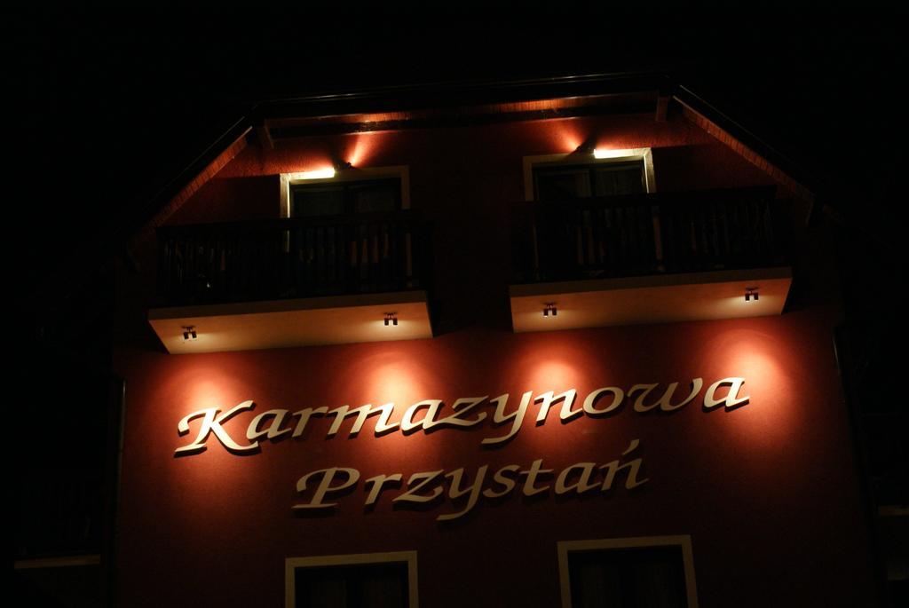 Willa Karmazynowa Przystan Мендзыводзе Экстерьер фото